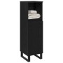 Armario de Baño Negro Roble 30x30x100 cm Madera Elaborada de , Tocadores de baño - Ref: Foro24-862886, Precio: 61,20 €, Descu...