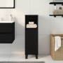 Armario de Baño Negro Roble 30x30x100 cm Madera Elaborada de , Tocadores de baño - Ref: Foro24-862886, Precio: 61,20 €, Descu...