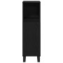 Armario de Baño Negro Roble 30x30x100 cm Madera Elaborada de , Tocadores de baño - Ref: Foro24-862886, Precio: 61,20 €, Descu...
