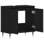 Gabinete para Lavabo  Roble Negro 58x33x60 cm Madera Elaborada | Foro24.es | Tu tienda online para hogar, jardín y más Foro24.es