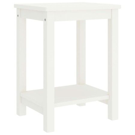 Mesita de noche madera maciza de pino blanco 35x30x47 cm de vidaXL, Mesitas de noche - Ref: Foro24-322210, Precio: 33,99 €, D...