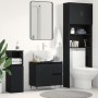Cabinet de lavabo Negro Roble 65x33x60 cm Madera elaborada de , Tocadores de baño - Ref: Foro24-862890, Precio: 77,63 €, Desc...
