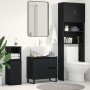 mueble de baño en negro de roble 65x33x60 cm de madera elaborada de , Muebles de baño - Ref: Foro24-862892, Precio: 93,85 €, ...