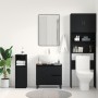 mueble de baño en negro de roble 65x33x60 cm de madera elaborada de , Muebles de baño - Ref: Foro24-862892, Precio: 93,85 €, ...