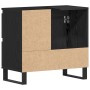 mueble de baño en negro de roble 65x33x60 cm de madera elaborada de , Muebles de baño - Ref: Foro24-862892, Precio: 93,85 €, ...