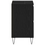 Mueble para lavabo de baño Negro Roble 80x33x60 cm Madera elaborada de , Muebles de baño - Ref: Foro24-862894, Precio: 113,90...