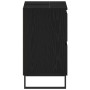 mueble de baño lavabo negro roble 80x33x60 cm madera elaborada de , Tocadores de baño - Ref: Foro24-862895, Precio: 120,07 €,...