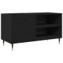 Armario de discos  Negro Roble 84,5x38x48 cm Madera elaborada | Foro24.es | Tu tienda online para hogar, jardín y más Foro24.es
