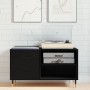 Armario de discos  Negro Roble 84,5x38x48 cm Madera elaborada | Foro24.es | Tu tienda online para hogar, jardín y más Foro24.es