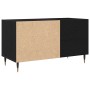 Armario de discos  Negro Roble 84,5x38x48 cm Madera elaborada | Foro24.es | Tu tienda online para hogar, jardín y más Foro24.es