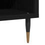 Armario de discos  Negro Roble 84,5x38x48 cm Madera elaborada | Foro24.es | Tu tienda online para hogar, jardín y más Foro24.es