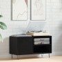 Gabinete para discos  Negro Roble 84,5x38x48 cm Madera elaborada | Foro24.es | Tu tienda online para hogar, jardín y más Foro24.es