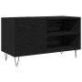 Gabinete para discos  Negro Roble 84,5x38x48 cm Madera elaborada | Foro24.es | Tu tienda online para hogar, jardín y más Foro24.es