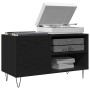 Gabinete para discos  Negro Roble 84,5x38x48 cm Madera elaborada | Foro24.es | Tu tienda online para hogar, jardín y más Foro24.es