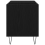Gabinete para discos  Negro Roble 84,5x38x48 cm Madera elaborada | Foro24.es | Tu tienda online para hogar, jardín y más Foro24.es