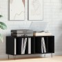 Armario de Registros Negro Roble 100x38x48 cm Madera Elaborada de , Almacenamiento para CD y DVD - Ref: Foro24-862904, Precio...
