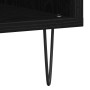 Armario de Registros Negro Roble 100x38x48 cm Madera Elaborada de , Almacenamiento para CD y DVD - Ref: Foro24-862904, Precio...