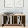 Cabinet de Registros Madera Antigua 100x38x48 cm Madera Ingenierizada de , Almacenamiento para CD y DVD - Ref: Foro24-862905,...