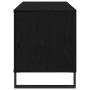 Gabinete para discos Negro Roble 100x38x48 cm Madera ingenierizada de , Almacenamiento para CD y DVD - Ref: Foro24-862907, Pr...