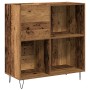 Gabinete de medios  Roble artesanal 84.5x38x90 cm Madera aglomerada | Foro24.es | Tu tienda online para hogar, jardín y más Foro24.es
