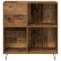 Gabinete de medios  Roble artesanal 84.5x38x90 cm Madera aglomerada | Foro24.es | Tu tienda online para hogar, jardín y más Foro24.es