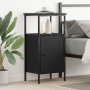 Cabinet de Cama  Negro Roble 41x31x80 cm Madera Elaborada | Foro24.es | Tu tienda online para hogar, jardín y más Foro24.es