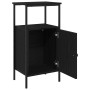 Cabinet de Cama  Negro Roble 41x31x80 cm Madera Elaborada | Foro24.es | Tu tienda online para hogar, jardín y más Foro24.es