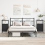 Mesas de Noche 2 pcs Negro Roble 41x31x80 cm Madera de ingeniería de , Mesitas de noche - Ref: Foro24-862918, Precio: 88,10 €...