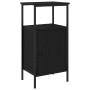 Mesas de Noche 2 pcs Negro Roble 41x31x80 cm Madera de ingeniería de , Mesitas de noche - Ref: Foro24-862918, Precio: 88,10 €...