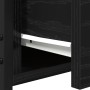 Cabinet de Noche  Negro Roble 34x36x50 cm Madera Elaborada y Acero | Foro24.es | Tu tienda online para hogar, jardín y más Foro24.es