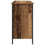 Mueble para TV de roble artesano 101x35x65 cm en madera elaborada y acero de , Muebles TV - Ref: Foro24-862925, Precio: 91,73...