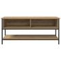 Cabinet de TV Artisan Roble 100x35x45 cm Madera engineered y Acero de , Muebles TV - Ref: Foro24-862929, Precio: 61,63 €, Des...