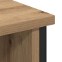 Cabinet de TV Artisan Roble 100x35x45 cm Madera engineered y Acero de , Muebles TV - Ref: Foro24-862929, Precio: 61,63 €, Des...