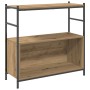 Cabinet de libros Artisian Roble 80x30x78,5 cm Madera Elaborada de , Librerías y estanterías - Ref: Foro24-862932, Precio: 58...