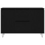 Aparador Negro de Roble 101,5x35x70 cm de Madera Elaborada de , Aparadores - Ref: Foro24-862934, Precio: 111,56 €, Descuento:...