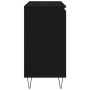 Aparador Negro de Roble 101,5x35x70 cm de Madera Elaborada de , Aparadores - Ref: Foro24-862934, Precio: 111,56 €, Descuento:...