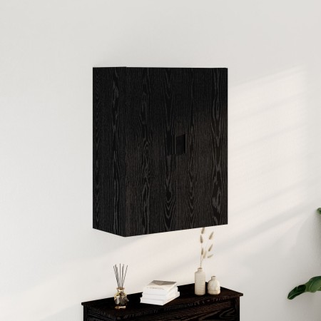 Armario de Pared Negro Roble 69,5x34x90 cm Madera Elaborada de , Aparadores - Ref: Foro24-862939, Precio: 85,58 €, Descuento: %