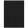 Armario de Pared Negro Roble 69,5x34x90 cm Madera Elaborada de , Aparadores - Ref: Foro24-862939, Precio: 85,58 €, Descuento: %