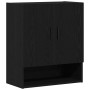 Armario de pared Negro Roble 60x31x70 cm Madera elaborada de , Taquillas y armarios de almacenamiento - Ref: Foro24-862941, P...