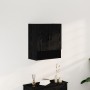 Gabinete de Pared de Roble Negro 60x31x70 cm en Madera Ingenierizada de , Taquillas y armarios de almacenamiento - Ref: Foro2...