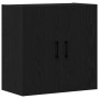 Armario de pared Negro Roble 60x31x60 cm Madera elaborada de , Taquillas y armarios de almacenamiento - Ref: Foro24-862944, P...