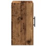Cabinet montado en la pared de madera antigua 60x31,5x60 cm de madera ingeniería de , Taquillas y armarios de almacenamiento ...