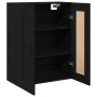 Armario de Pared Negro Roble 69,5x34x90 cm Madera de , Aparadores - Ref: Foro24-862951, Precio: 82,56 €, Descuento: %