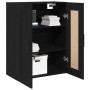 Armario de Pared Negro Roble 69,5x34x90 cm Madera Elaborada de , Aparadores - Ref: Foro24-862952, Precio: 88,58 €, Descuento: %