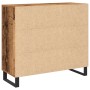 Sideboard con 3 puertas de madera vieja 90x34x80 cm de madera compuesta de , Aparadores - Ref: Foro24-862953, Precio: 111,30 ...