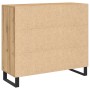 Sideboard con 3 puertas de roble artesano 90x34x80 cm de madera elaborada de , Aparadores - Ref: Foro24-862954, Precio: 110,0...