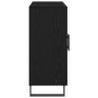 Aparador con 3 Puertas Negro Roble 90x34x80 cm Madera Elaborada de , Aparadores - Ref: Foro24-862955, Precio: 117,89 €, Descu...