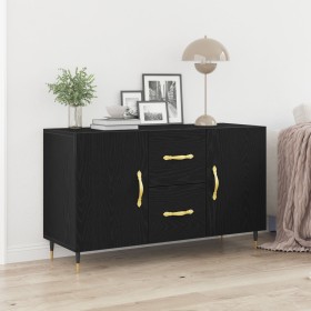 Comprar Aparador Negro de Roble 100x36x60 cm de