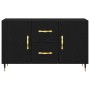 Aparador Negro de Roble 100x36x60 cm de Madera Elaborada | Foro24.es | Tu tienda online para hogar, jardín y más Foro24.es