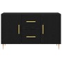 Consola Negra de Roble 100x36x60 cm en Madera Ingeniería de , Aparadores - Ref: Foro24-862957, Precio: 117,78 €, Descuento: %